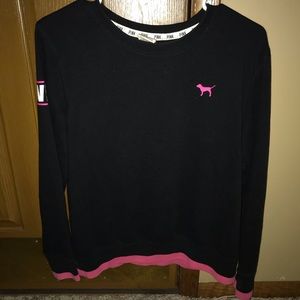 Pink crew neck